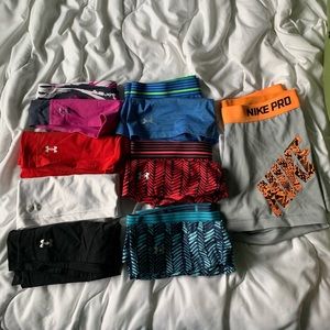 (LOT OR SEPARATE) size large spandex